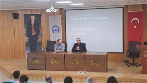 Fakültemizde 2026-2027 Yılı Oryantasyon Programı Gerçekleştirildi